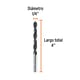 BROCA MADERA 1/4 TRUPER 101691