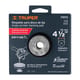 RESPALDO PAPEL LIJA 4.5" TRUPER 17273