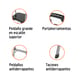 ESCALERA 4 PASOS PLEGABLE ALUMINIO TRUPER 16765