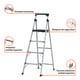 ESCALERA 4 PASOS PLEGABLE ALUMINIO TRUPER 16765