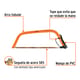ARCO SIERRA MONTARAZ 24" TRUPER 10258