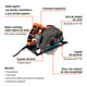 SIERRA CIRCULAR 7"1500W TRUPER 11005