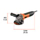 AMOLADORA 850 W ERGO PRO TRUPER 100735