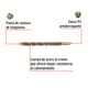 BROCA CONCRETO 13/32= 1/2X6 TRUPER 11230