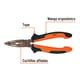 PINZA PUNTA CURVA 6" T302-6X TRUPER 17337