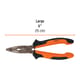 PINZA PUNTA CURVA 6" T302-6X TRUPER 17337