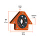 ESCUADRA MAGNETICA 4 TRUPER 15407