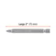 PUNTA DESTORNILLADOR PH1 3" TRUPER 12152