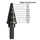 BROCA ESCALONADA 1/4A7/8 11 ESC.TRUPER 1014571