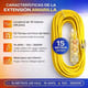 EXTENSIÓN 15 MT AMARILLO HOME LIGHT