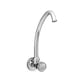 LLAVE GANSO CROMADO PARED TREBOL