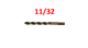 BROCA METAL 11/32 TRUPER 11146