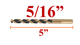 BROCA METAL 5/16" TRUPER 11142