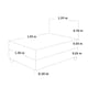DORMITORIO POCKET STAR 2 PLZ PARAISO