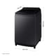 LAVADORA SAMSUNG 19 KG WA40F19E7CPE GRIS