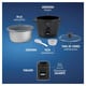 OLLA ARROCERA OSTER NEGRO 1.8 L - 10 TZ CKSTRCB10DFBLK053