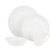JUEGO VAJILLAS 16 PZS OPAL BLANCO CASA BONITA