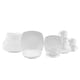 JUEGO VAJILLAS 30 PZS NORDICO BLANCO JHC