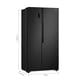 REFRIGERADORA LG 509 LT SIDE BY SIDE NEGRO GS51MPD