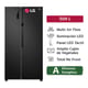 REFRIGERADORA LG 509 LT SIDE BY SIDE NEGRO GS51MPD