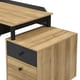 ESCRITORIO MELAMINE DARWIN CAJONES 120X55 JUST HOME