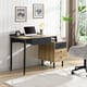 ESCRITORIO MELAMINE DARWIN CAJONES 120X55 JUST HOME