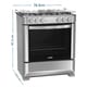 COCINA MABE 5H 76 CM CMP7628FX0