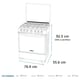 COCINA MABE 6H 76 CM CMP7625FX0