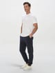 Polo básico de algodón hombre