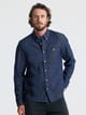 Camisa chambray de algodón hombre