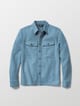 Sobrecamisa de twill grueso hombre