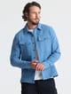 Sobrecamisa de twill grueso hombre