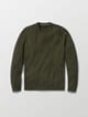 Chompa cuello redondo de merino hombre