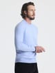 Chompa cuello redondo de merino hombre