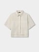 Camisa safari de popelina mujer