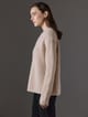 Chompa cuello redondo de merino mujer