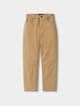 Pantalón de twill de algodón mujer